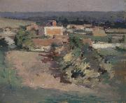 Theodore Robinson The Red House Germany oil painting artist
